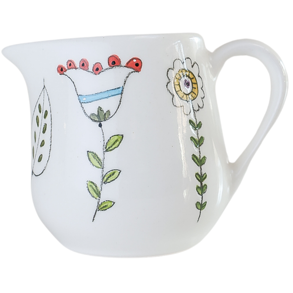 Milk Jug Floral