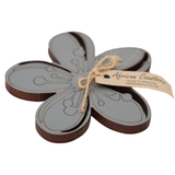 Coasters: Flower Collection Set4-Various Designs