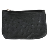 Coin Purse-Ostrich Leather-Various Colours