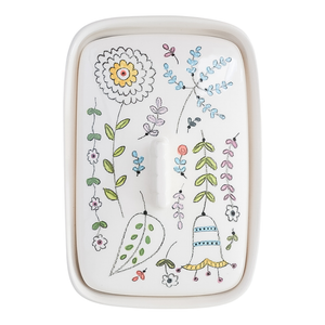 Butterdish Floral