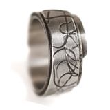 Scroll rings, Pattern-silver