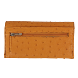 Ostrich Tripple Purse Ladies-Various Colours