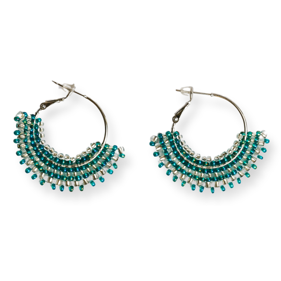 Cleopatra Hoops Earrings