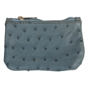 Coin Purse-Ostrich Leather-Various Colours