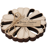 Coasters: Flower Collection Set4-Various Designs