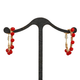 Retro Hoop Earrings-Available in 2 Colours