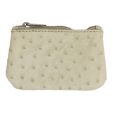 Coin Purse-Ostrich Leather-Various Colours