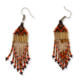 Earrings Mix Beads-Long Tassle-Various Designs