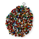 Beaded Christmas Balls-Medium-Various Colours