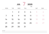 Calendar-Impressions 2025-Various Designs