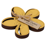 Coasters: Flower Collection Set4-Various Designs