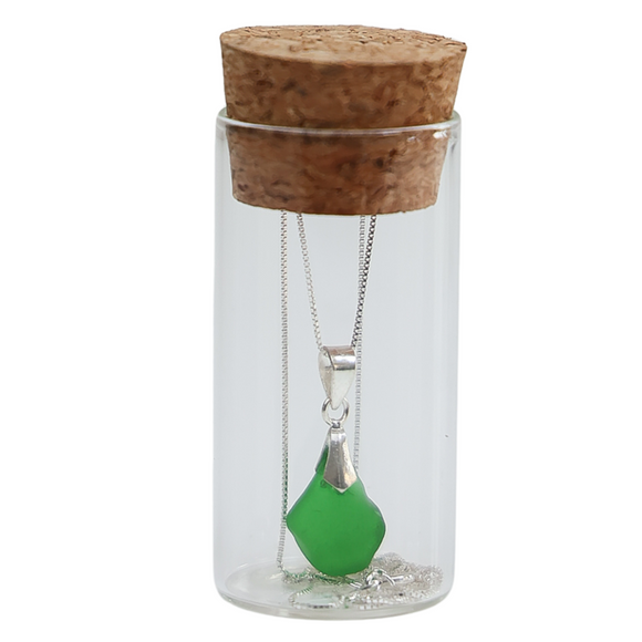 Necklace in Bottle-Sterling Silver
