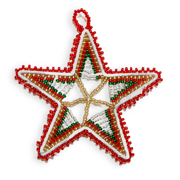 Beaded Stars-Available in 2 Desings