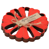 Coasters: Flower Collection Set4-Various Designs