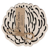 Coasters: Flower Collection Set4-Various Designs