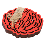 Coasters: Flower Collection Set4-Various Designs
