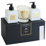 Gift Set 3-Candle 250ml with Soap & Lotion-200ml-Various Fragrances