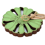 Coasters: Flower Collection Set4-Various Designs