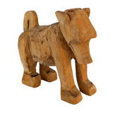 Wooden Baboon Doorstop