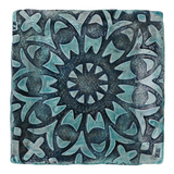 Plate-Santorini Flat Square-Comes in 2 sizes