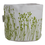 Cotton Plant Cover-Green on White-Various Designs