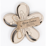 Coasters: Flower Collection Set4-Various Designs