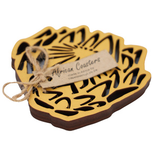 Coasters: Flower Collection Set4-Various Designs