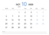 Calendar-Impressions 2025-Various Designs