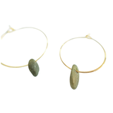 Hoop Earrings-Short-Gold-Various Colours-OL