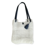 Tote Bag-Leather Straps