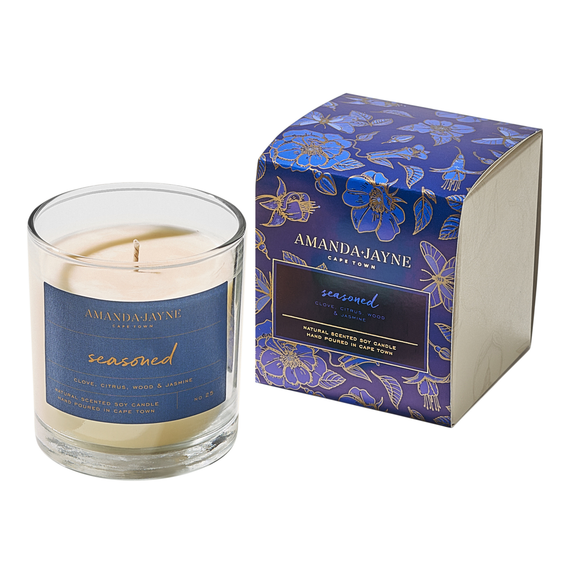 Candle-Glass Seasoned