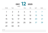 Calendar-Impressions 2025-Various Designs