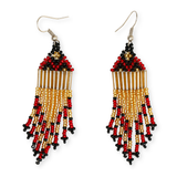 Earrings Mix Beads-Long Tassle-Various Designs