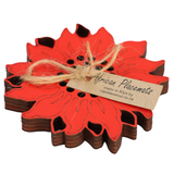 Coasters: Flower Collection Set4-Various Designs