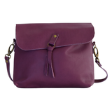 Classic Leather Crossbody Bag-Various Colours