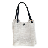 Tote Bag-Leather Straps