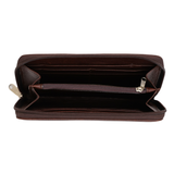 Zip Around Wallet-Bovine