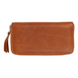 Zip Around Wallet-Bovine
