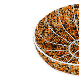 Beaded Wire Bowl-Round-Large