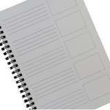 Writing Books-Various Colours and Interior Layout