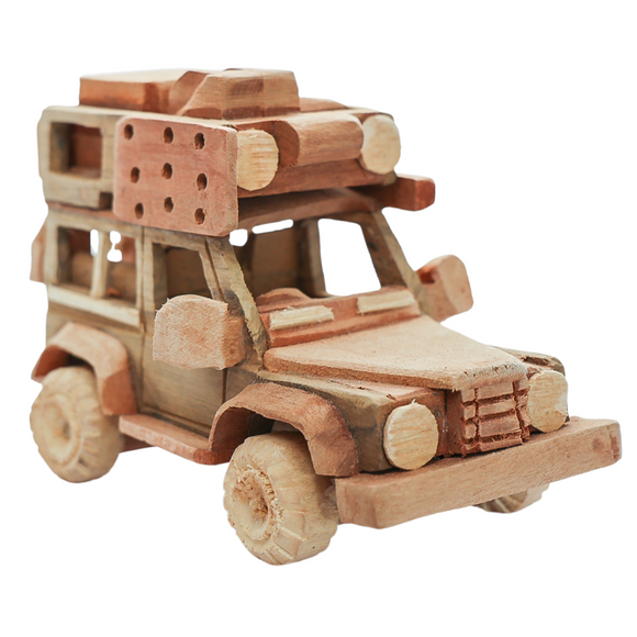 Wooden Landrover