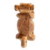 Wooden Baboon Doorstop