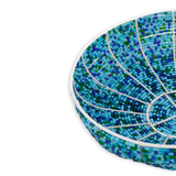 Beaded Wire Bowl-Round-Large