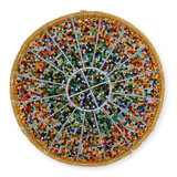 Beaded Wire Bowl-Round-Large