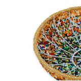 Beaded Wire Bowl-Round-Large