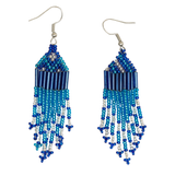 Earrings Mix Beads-Long Tassle-Various Designs