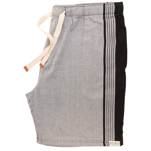 Chief Shorts-Grey & Black