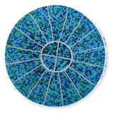 Beaded Wire Bowl-Round-Large