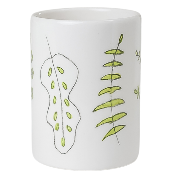 Toothbrush Holder/Vase Leaf