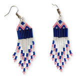 Earrings Mix Beads-Long Tassle-Various Designs